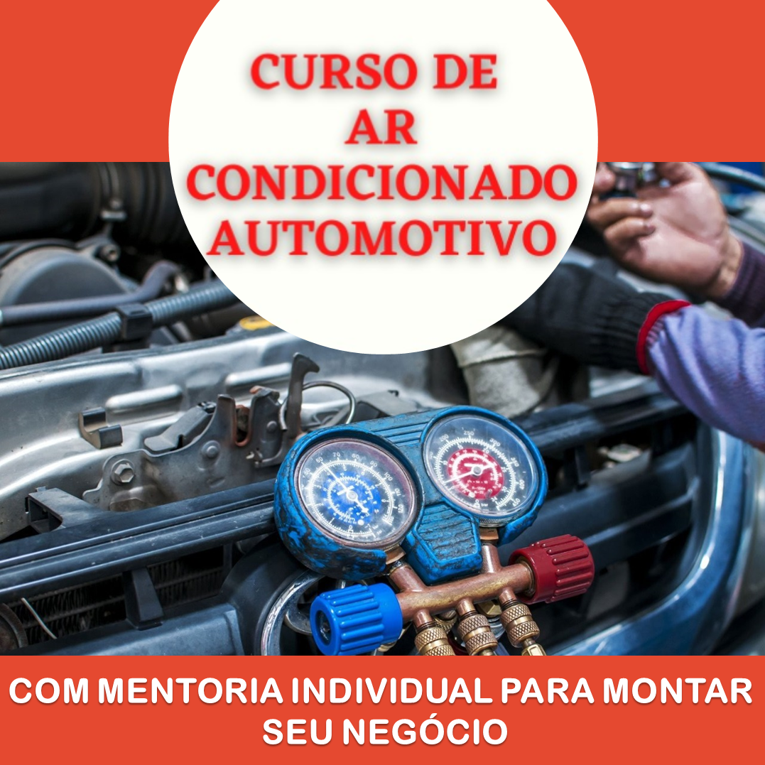 Curso ar-condicionado automotivo e agrícola